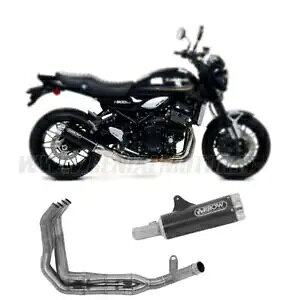 tGL][Xg A[F ubN JTL Z 900 RS 2017 - 2020p Full Exhaust Arrow Approved Black for KAWASAKI Z 900 RS 2017 - 2020