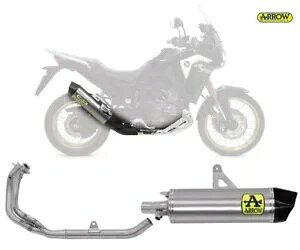 �t���G�L�]�[�X�g R Arrow MRT HONDA 1100 Africa Twin Tita/Inox 2020 - 2023 Full Exhaust R Arrow MRT HONDA 1100 Africa Twin Tita/Inox 2020 - 2023 �y���s�A���i�z