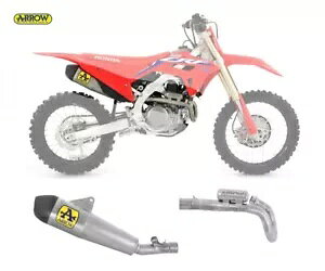 2021 �A���[���[�X-�e�b�N���[�V���O�`�^�� �z���_ CRF450R - 2023 �t���G�L�]�[�X�g- 2021 Arrow Race-tech Racing Titanium Honda Crf 450 R - 2023 Full Exhaust- �y���s�A���i�z