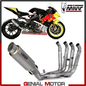 tGL][Xg X`[ MIVV Rv[g XeX VXe BMW S 1000 RR 2017 - 2018-p Full Exhaust Steel MIVV Complete Stainless System for BMW S 1000 RR 2017 - 2018-