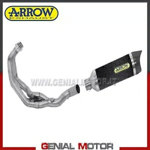 2017 }n g[T[ 900Gt Rv[g GL][Xg Lbg A[ T_[ J[{ - 2020- 2017 Yamaha Tracer 900Gt Complete Exhaust Kat Arrow Thunder Carbon - 2020-