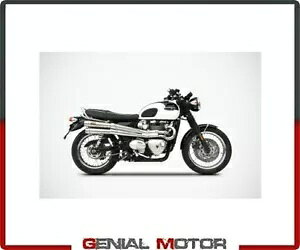 ZARD ZTP065S00SSR XeX gCAt {lr T120 2016 GL][XgpCv - 2019- ZARD ZTP065S00SSR STAINLESS TRIUMPH BONNEVILLE T120 2016 EXHAUST PIPE - 2019-