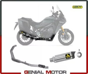 2021 A[T_[ YAMAHA TRACER 9 GT A~G}Rv[gGL][XgVXe- 2021 Arrow Thunder YAMAHA TRACER 9 GT Alum Catalyzed Complete Exhaust System-