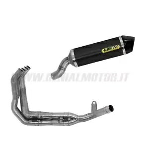 tGL][Xg A[F A~ubN KAWASAKI Z 900 A2 2019 - 2023 Full Exhaust Arrow Approved Alu Black KAWASAKI Z 900 A2 2019 - 2023