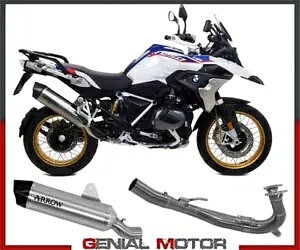 A[ MAXI RACE-TECH [VO ^C^/X`[ t VXe GL][Xg BMW R 1250 GS 2019 2021 Arrow MAXI RACE-TECH Racing Titan/Steel Full Sys Exhaust BMW R 1250 GS 2019 2021