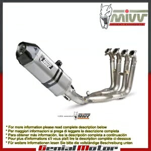 Mivv Evo Rv[g VXe Xs[h GbW `^ BMW S 1000 Rr 2010 - 2014p Mivv Evo Complete System Speed Edge Titanium for Bmw S 1000 Rr 2010 - 2014