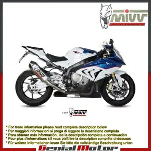 Mivv Evo Rv[g VXe Xs[h GbW `^ BMW S 1000 Rr 2015 - 2016p Mivv Evo Complete System Speed Edge Titanium for Bmw S 1000 Rr 2015 - 2016