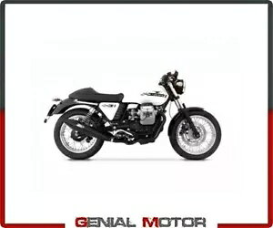 ZARD ZG075SKR-P2KIT �I�[�g�o�C GUZZI V7 �J�t�F �N���V�b�N 2009-2012 �R���N�^�[ + �T�C�����T�[- ZARD ZG075SKR-P2KIT MOTORCYCLE GUZZI V7 CAFE CLASSIC 2009-2012 COLLECTORS + SILENCERS- �y���s�A���i�z