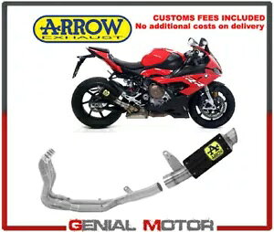rCVXe Arrow GP2 jN ubN BMW S 1000 RR 2019 - 2020 Exhaust System Arrow Gp2 Nichrom Black BMW S 1000 RR 2019 - 2020