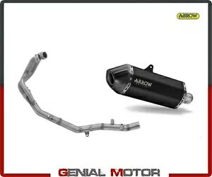 2018-2019 Racing Arrow Sonora Honda ATwin ADV Spo Titan DARK tGL][Xg- 2018-2019 Racing Arrow Sonora Honda ATwin ADV Spo Titan DARK Full Exhaust-