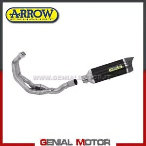 2020 }n g[T[ 900 GT 20 Rv[g GL][Xg Lbg A[ T_[ A~jE ubN- 2020 Yamaha Tracer 900 Gt 20 Complete Exhaust Kat Arrow Thunder Aluminum Black-