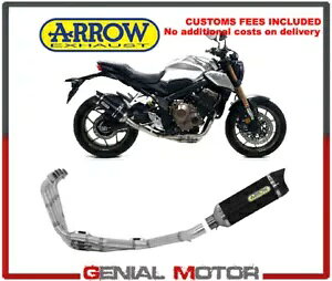 rCVXe Av A[ RJbg ~Eo ubN e[ J[{ z_ CB650R 2019 2020 Exhaust System App Arrow Coll Kat Alum Black Tail Carbon Honda CB650R 2019 2020
