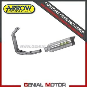 �t���G�L�]�[�X�g �A���[�T���_�[ AK �A���~ ���}�n �g���[�T�[ 700 2016 - 2016 Full Exhaust Arrow Thunder AK Aluminium Yamaha Tracer 700 2016 - 2016 �y���s�A���i�z