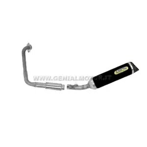 �t���G�L�]�[�X�g �L���b�g �A���[ S �T���_�[ �A���~ �u���b�N ���}�n YZF R 125 2017 - 2018 Full Exhaust Kat Arrow S Thunder Alu Black Yamaha Yzf R 125 2017 - 2018 �y���s�A���i�z