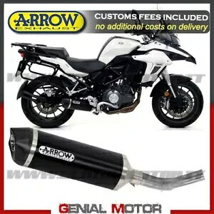 GL][Xg + N Kat Kat Arrow R. Tech AKN Alu B Benelli Trk 502 2020 20 Exhaust + Link Kat Kat Arrow R. Tech AKN Alu B Benelli Trk 502 2020 20
