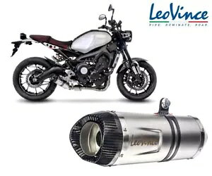 Rv[gGL][XgVXe Leovince Lv One Evo Steel Yamaha Xsr 900 2016 - 2020 Complete Exhaust System Leovince Lv One Evo Steel Yamaha Xsr 900 2016 - 2020