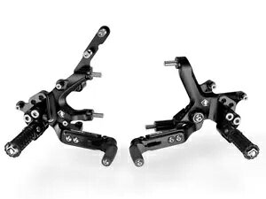 �����\�ȃ��A�Z�b�g �u���b�N�u���b�N Ducabike Ducati Streetfighter Sf V2 2022 - 2023 Adjustable Rearset Black-black Ducabike Ducati Streetfighter Sf V2 2022 - 2023 �y���s�A���i�z
