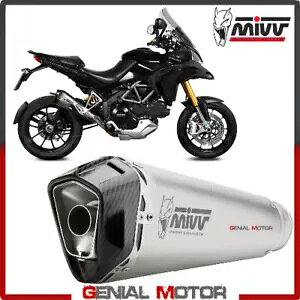 Mivv rC}t[ f^ [X CmbNX hDJeB eBXg[_ 1200 2010 - 2014 Mivv Exhaust Muffler Delta Race Inox for DUCATI MULTISTRADA 1200 2010 - 2014