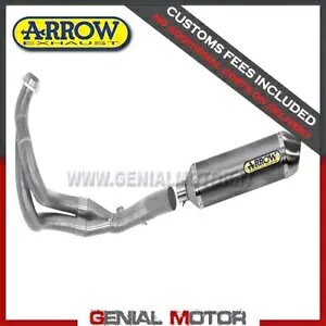 tGL][Xg A[ [XebN A~jE JTL jW 650 2017 - 2020 Full Exhaust Arrow Race Tech Aluminium Kawasaki Ninja 650 2017 - 2020