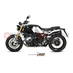 Mivv FGL][Xg}t[ X-R[ ubN nC BMW R Nine T 2014 - 2022p Mivv Approved Exhaust Mufflers X-cone Black High for Bmw R Nine T 2014 - 2022