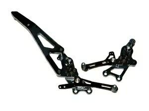 �p�C���b�g ���A�Z�b�g �u���b�N�u���b�N Ducabike �h�D�J�e�B �n�C�p�[���^�[�h 821 2013 - 2015 Pilot Rearset Black-black Ducabike For Ducati Hypermotard 821 2013 - 2015