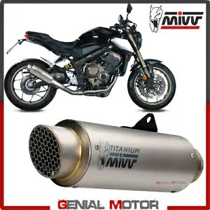 Mivv �R���v���[�g�G�L�]�[�X�g GP PRO �`�^�� HONDA CB 650 R 2019 - 2020�p Mivv Complete Exhaust GP PRO Titanium for HONDA CB 650 R 2019 - 2020 �y���s�A���i�z