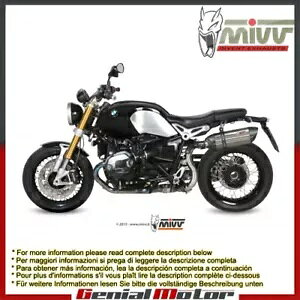 Mivv rC}t[ Suono XeXX`[ nC Bmw R Nine T 2014 - 2018p Mivv Exhaust Muffler Suono Stainless Steel High for Bmw R Nine T 2014 - 2018