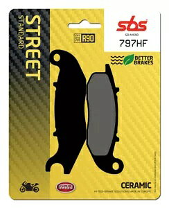 z_ CBF 125 2009-2018 SBS Čtg u[L pbh 797HF- Honda CBF 125 2009-2018 SBS Sintered Front Brake Pad 797HF-