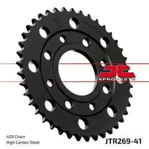 f VL 125 F1 2016 JT ubN A XvPbg 41T 428 JTR269.41- Daelim VL 125 F1 2016 JT black rear sprocket 41T 428 JTR269.41-