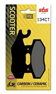 Benelli Caffenero 125 2008-2011 SBS �J�[�{�� �t�����g �u���[�L �p�b�h 134CT- Benelli Caffenero 125 2008-2011 SBS Carbon Front Brake Pad 134CT- �y���s�A���i�z