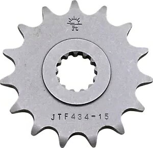 �X�Y�L DR 250 S 1982-1987 JT �V���o�[ �t�����g �X�v���P�b�g 15T 520 JTF434.15 Suzuki DR 250 S 1982-1987 JT Silver Front Sprocket 15T 520 JTF434.15 �y���s�A���i�z