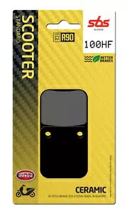 Daelim Tapo 50 1999-2004 SBS Čtg u[L pbh 100HF Daelim Tapo 50 1999-2004 SBS Sintered Front Brake Pad 100HF