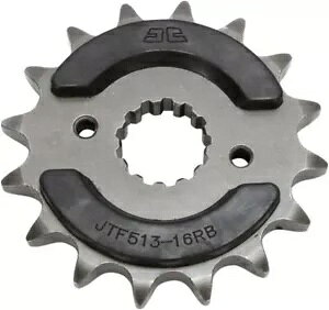 }n FZS 600 S 2000-2001 JT Vo[ tg XvPbg 16T 530 JTF513.16RB Yamaha FZS 600 S 2000-2001 JT Silver Front Sprocket 16T 530 JTF513.16RB