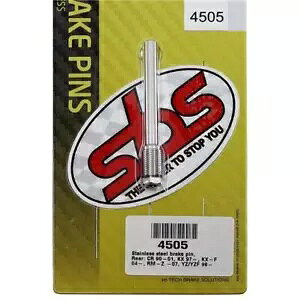 ���}�n YZ 250 F 2001-2018 SBS �u���[�L �p�b�h �s�� 4505 Yamaha YZ 250 F 2001-2018 SBS Brake Pad Pins 4505 �y���s�A���i�z
