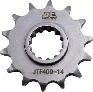 �X�Y�L DR-Z 125 L 2003-2010 JT �V���o�[ �t�����g �X�v���P�b�g 14T 428 JTF409.14- Suzuki DR-Z 125 L 2003-2010 JT Silver Front Sprocket 14T 428 JTF409.14- �y���s�A���i�z
