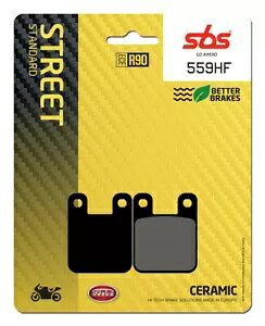 XYL rbO 50 1989-2002 SBS ČA u[L pbh 559HF Suzuki Big 50 1989-2002 SBS Sintered Rear Brake Pad 559HF