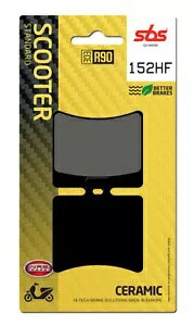 �A�v�����A �X�g���b�Z 50 2005-2012 SBS �V���^�[ ���A �u���[�L ���C�j���O 152HF- Aprilia Strasse 50 2005-2012 SBS Sinter rear brake lining 152HF- �y���s�A���i�z
