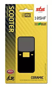gY qbvzbv 50 2006-2008 SBS V^[ A u[Lpbh 105HF- Tomos Hip Hop 50 2006-2008 SBS Sinter Rear Brake Pad 105HF-
