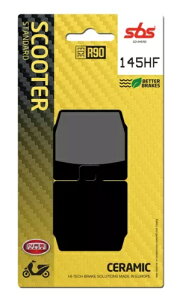 ���}�n �G�A���b�N�X 50 1997-2019 SBS �V���^�[�h ���A �u���[�L �p�b�h 145HF- Yamaha Aerox 50 1997-2019 SBS Sintered Rear Brake Pad 145HF- �y���s�A���i�z
