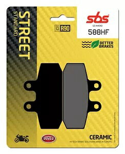 Gilera Fast ] 125 1988-1989 SBS V^[ u[L pbh tg 588HF- Gilera Fast Bicycle 125 1988-1989 SBS Sinter Brake Pad Front 588HF-