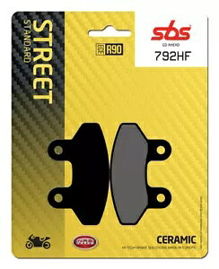 Sym VS 125 2007-2008 SBS Čtg u[L pbh 792HF Sym VS 125 2007-2008 SBS Sintered Front Brake Pad 792HF