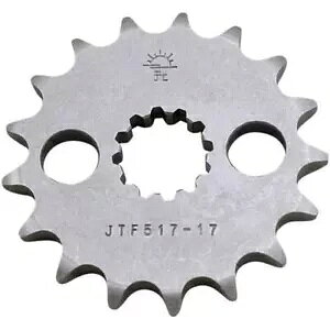 Kawasaki ZZR 1100 1993-2001 JT Vo[ tg XvPbg 17T 530 JTF517.17 Kawasaki ZZR 1100 1993-2001 JT Silver Front Sprocket 17T 530 JTF517.17