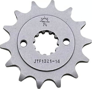 �z���_ CB 300 R ABS 2022-2023 JT �V���o�[ �t�����g �X�v���P�b�g 14T 520 JTF1321.14 Honda CB 300 R ABS 2022-2023 JT Silver Front Sprocket 14T 520 JTF1321.14 �y���s�A���i�z