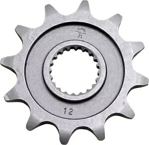 ���}�n YZ125 2023-2024 JT �V���o�[ �t�����g �X�v���P�b�g 12T 520 JTF1590.12- Yamaha YZ 125 2023-2024 JT Silver Front Sprocket 12T 520 JTF1590.12- �y���s�A���i�z