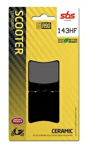 AvA q[gAq[g JX^ 50 1999-2012 SBS Čtg u[L pbh 143HF Aprilia Mojito, Mojito Custom 50 1999-2012 SBS Sintered Front Brake Pad 143HF