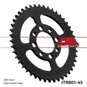 Kawasaki KLX 110 R L 2021-2022 JT i` A XvPbg 45T 420 JTR801.45- Kawasaki KLX 110 R L 2021-2022 JT Natural Rear Sprocket 45T 420 JTR801.45-