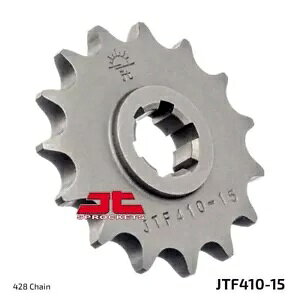 XYL Gn 125 1997-1999 JT i` `F[O 15T 428 JTF410.15- Suzuki Gn 125 1997-1999 JT Natural Chainring 15T 428 JTF410.15-