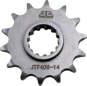 �X�Y�L Dr-Z 125L 2012-2019 JT �V���o�[ �t�����g �X�v���P�b�g 14T 428 JTF409.14- Suzuki Dr-Z 125L 2012-2019 JT Silver Front Sprocket 14T 428 JTF409.14- �y���s�A���i�z