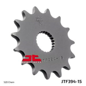 Can Am (Brp) DS 450 EFI 2x4 2008 JT i` tg XvPbg 15T 520 JTF394.15 Can Am (Brp) DS 450 EFI 2x4 2008 JT Natural Front Sprocket 15T 520 JTF394.15