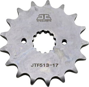 XYL GSX 1100 F 1988-1996 JT Vo[ tg XvPbg 17T 530 JTF513.17 Suzuki GSX 1100 F 1988-1996 JT Silver Front Sprocket 17T 530 JTF513.17